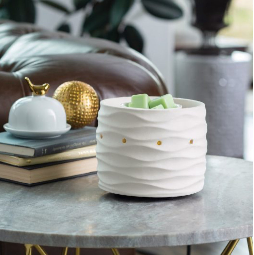 Holladay Candle Co | Cozy Glow Wax Melt Warmers for Candles & Wax Cubes