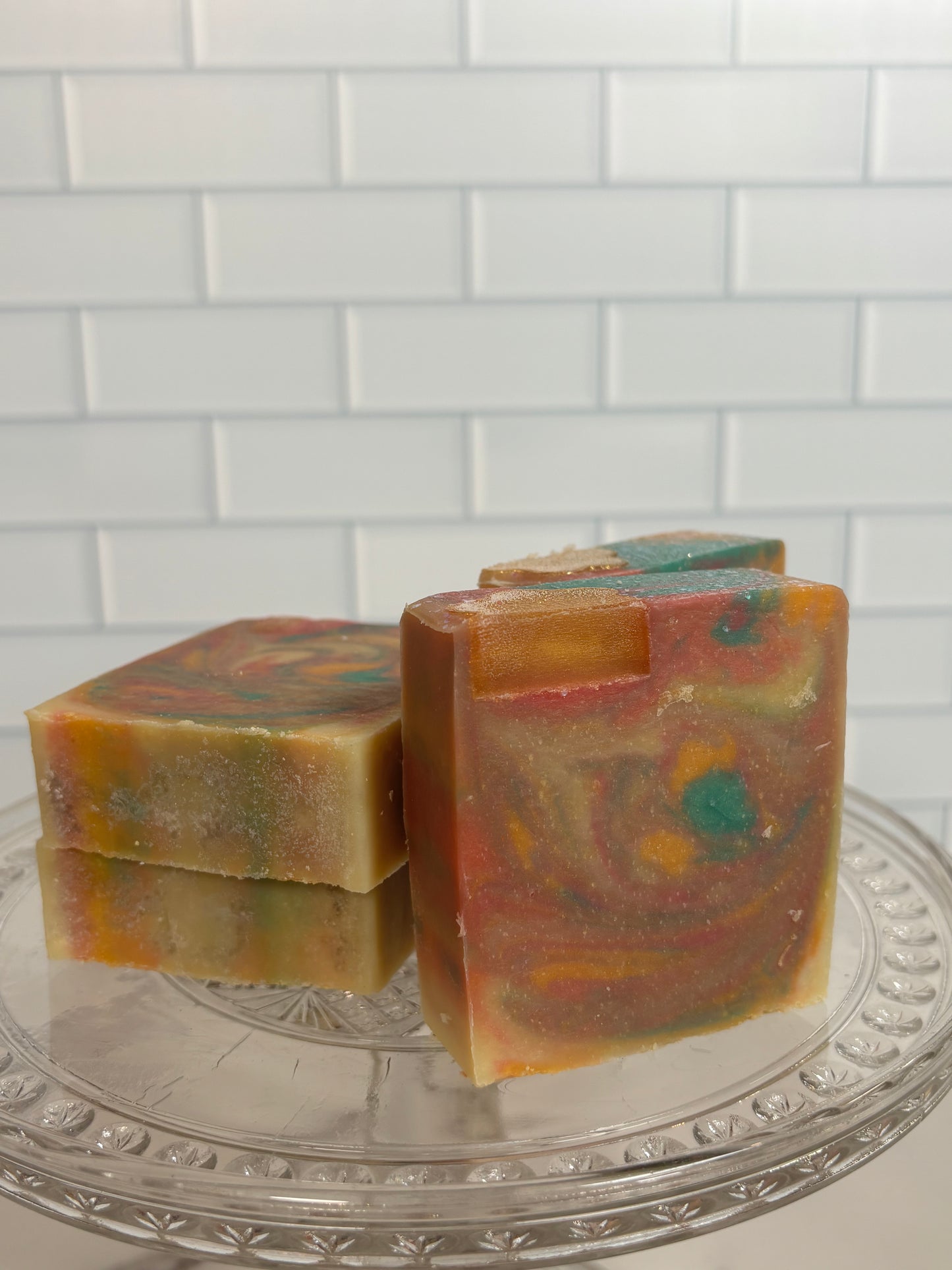 Summertime Cold Process Goat Milk Soap