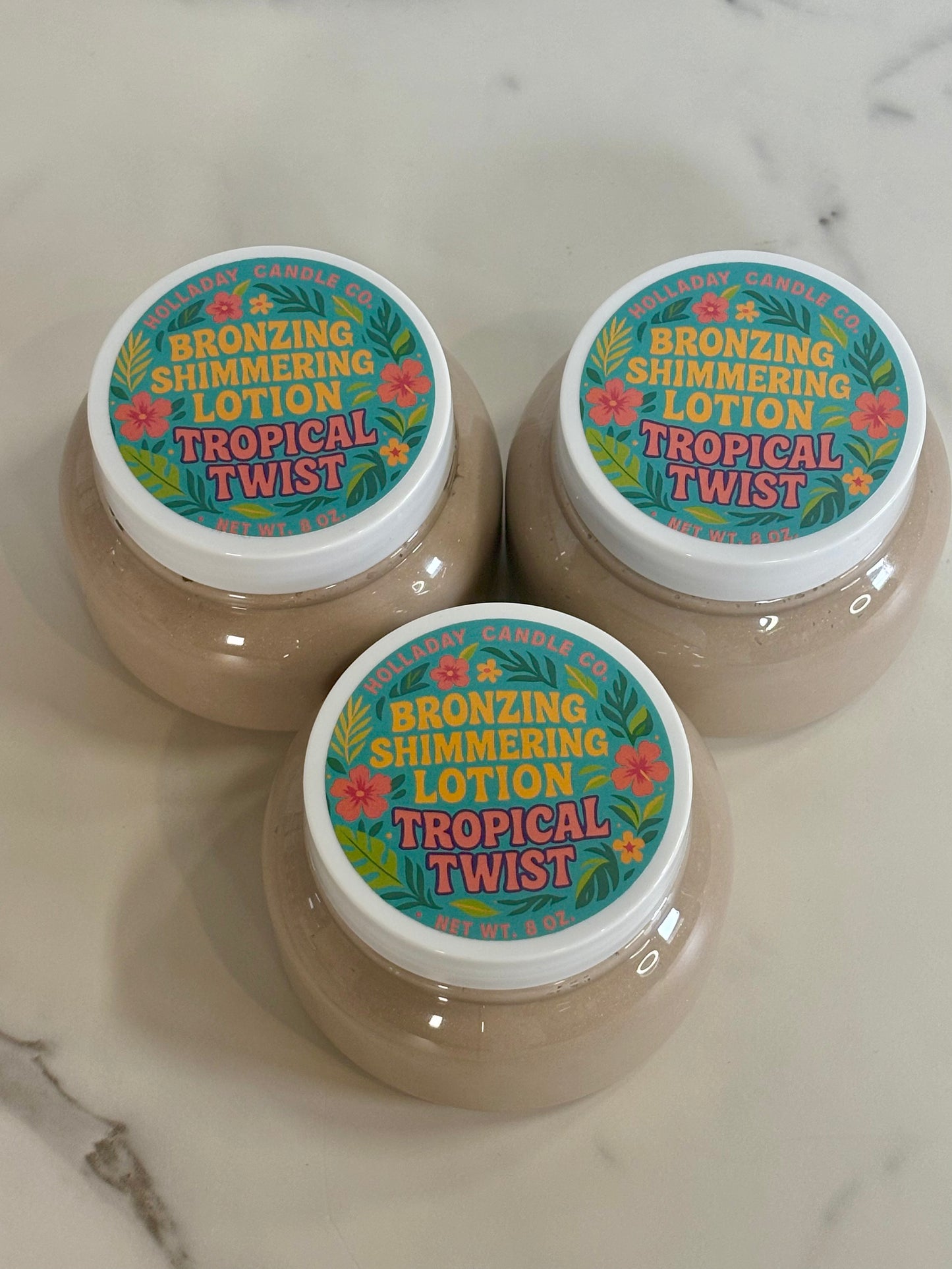 Bronzing Shimmering Lotion Tropical Twist