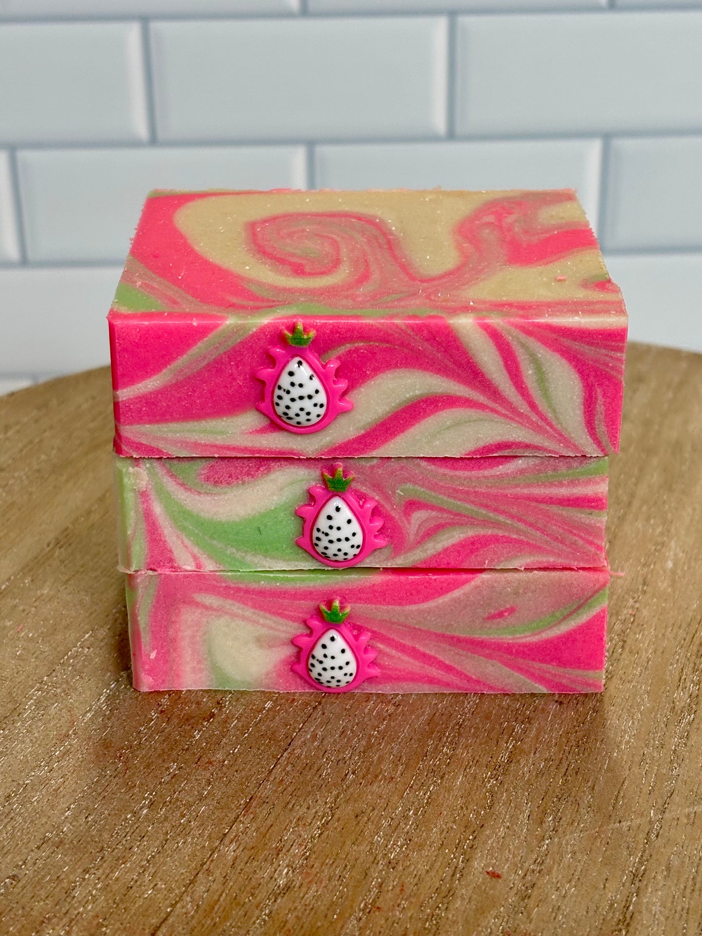 Pink Dragonfruit Coconut Milk Soap