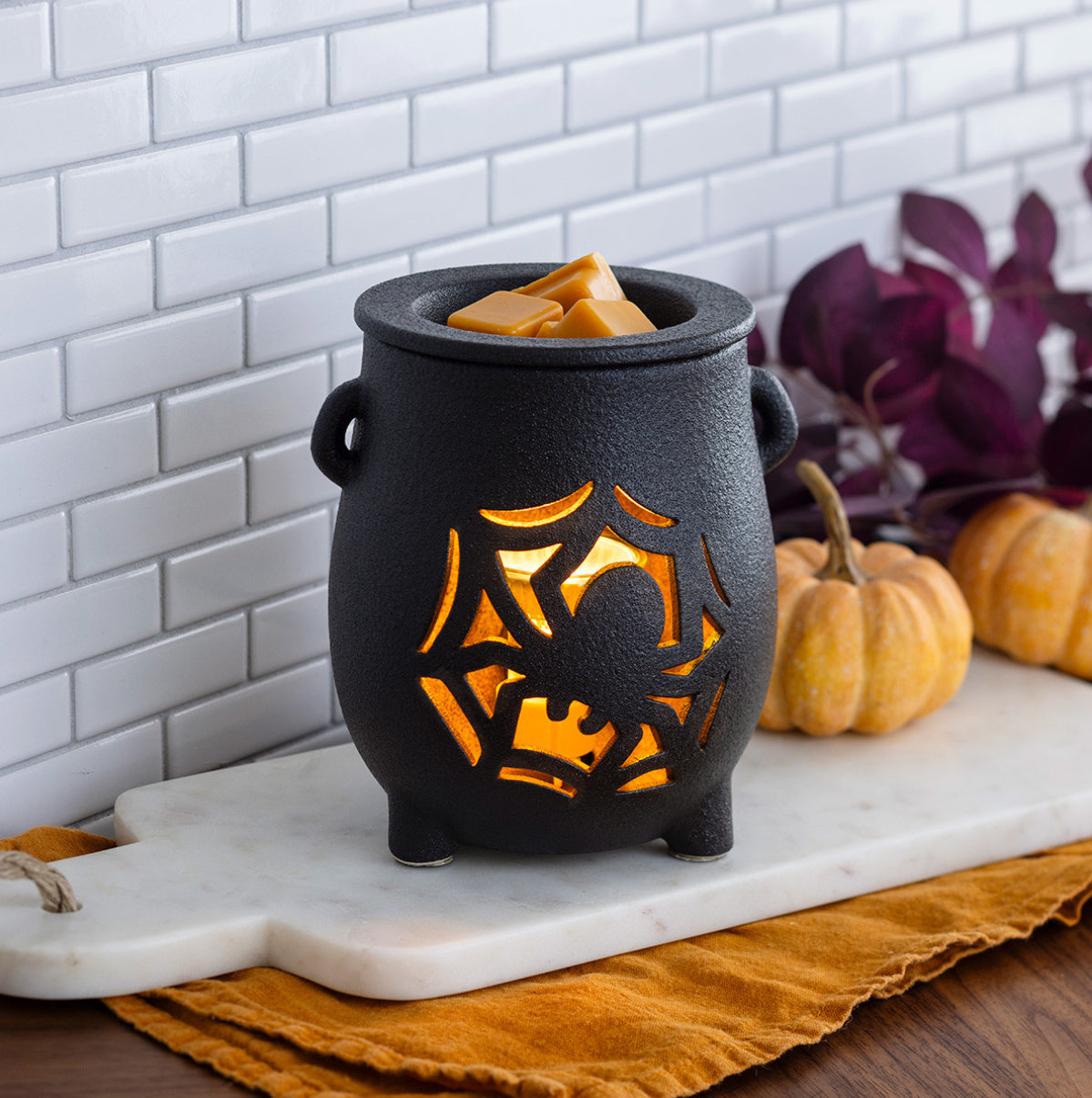 Holladay Candle Co | Cozy Glow Wax Melt Warmers for Candles & Wax Cubes