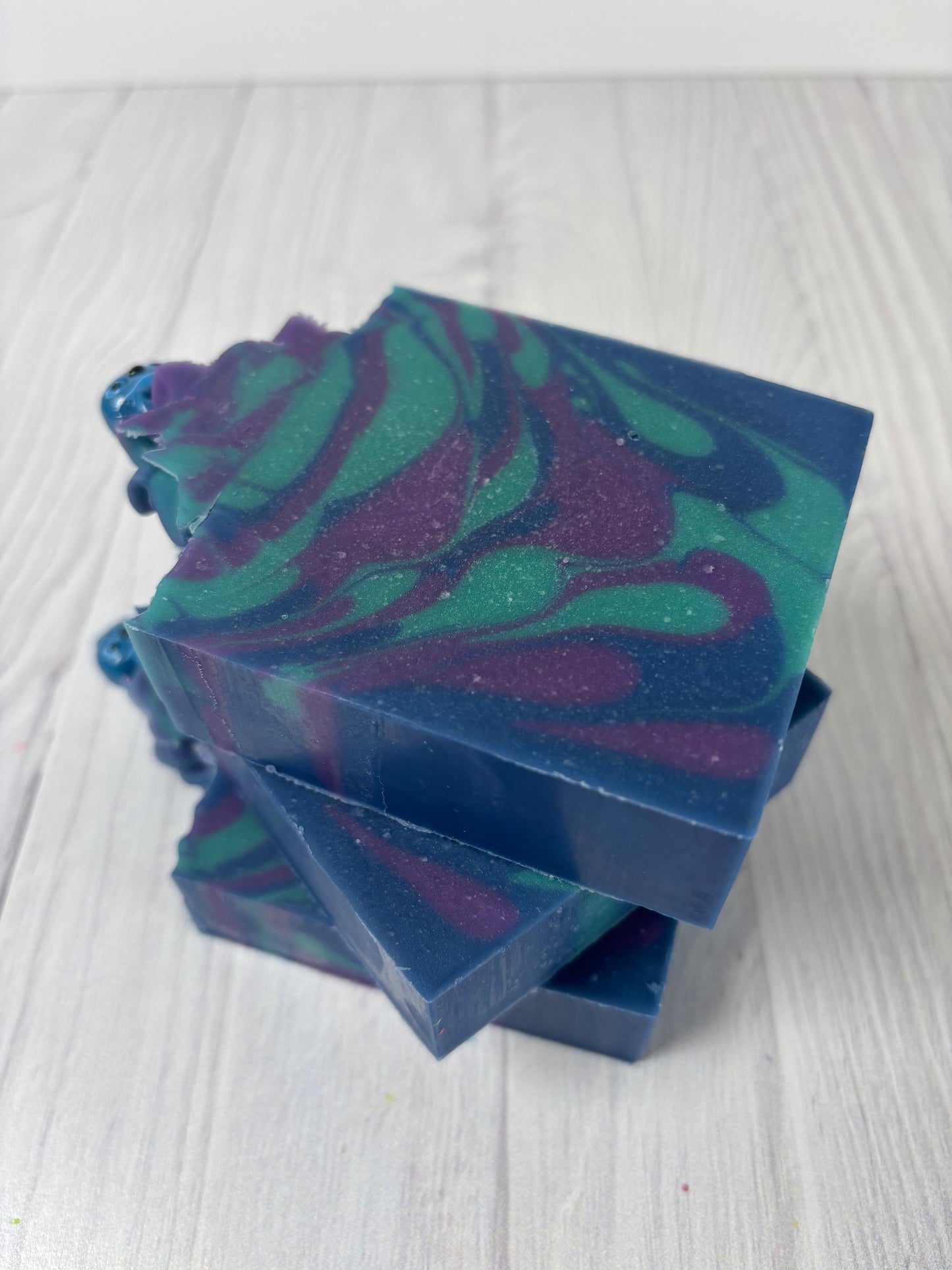 Blueberry Raw Goat Milk and Tallow Cold Process Soap SHIP DATE AUG 22
