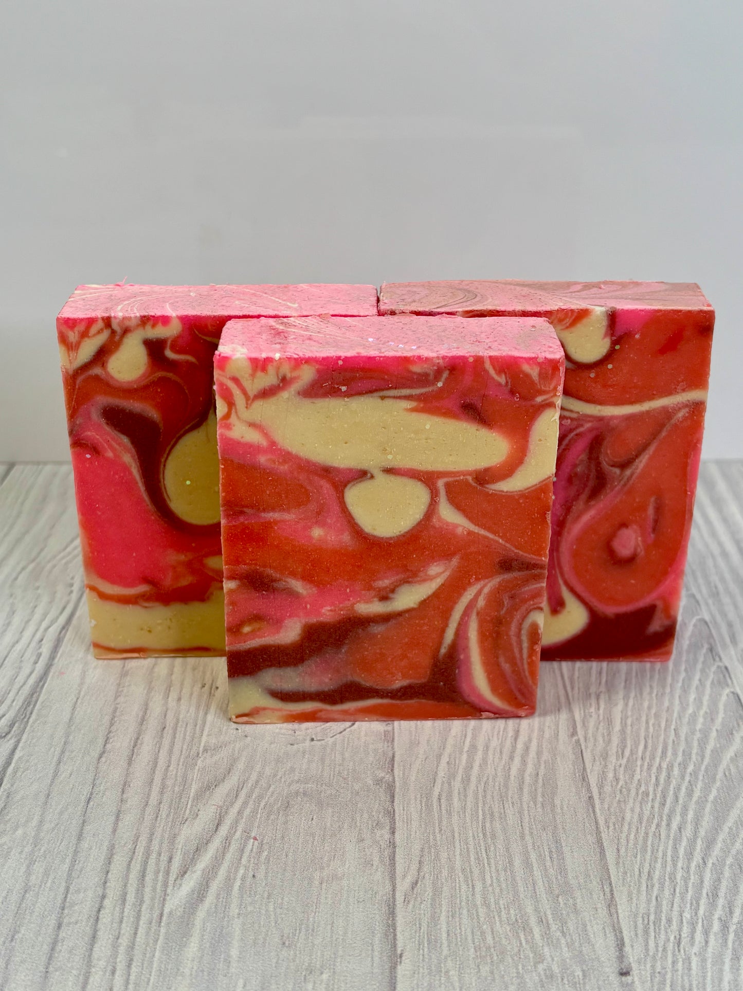 Peppermint Swirl Cold Process Goat Milk & Tallow Soap