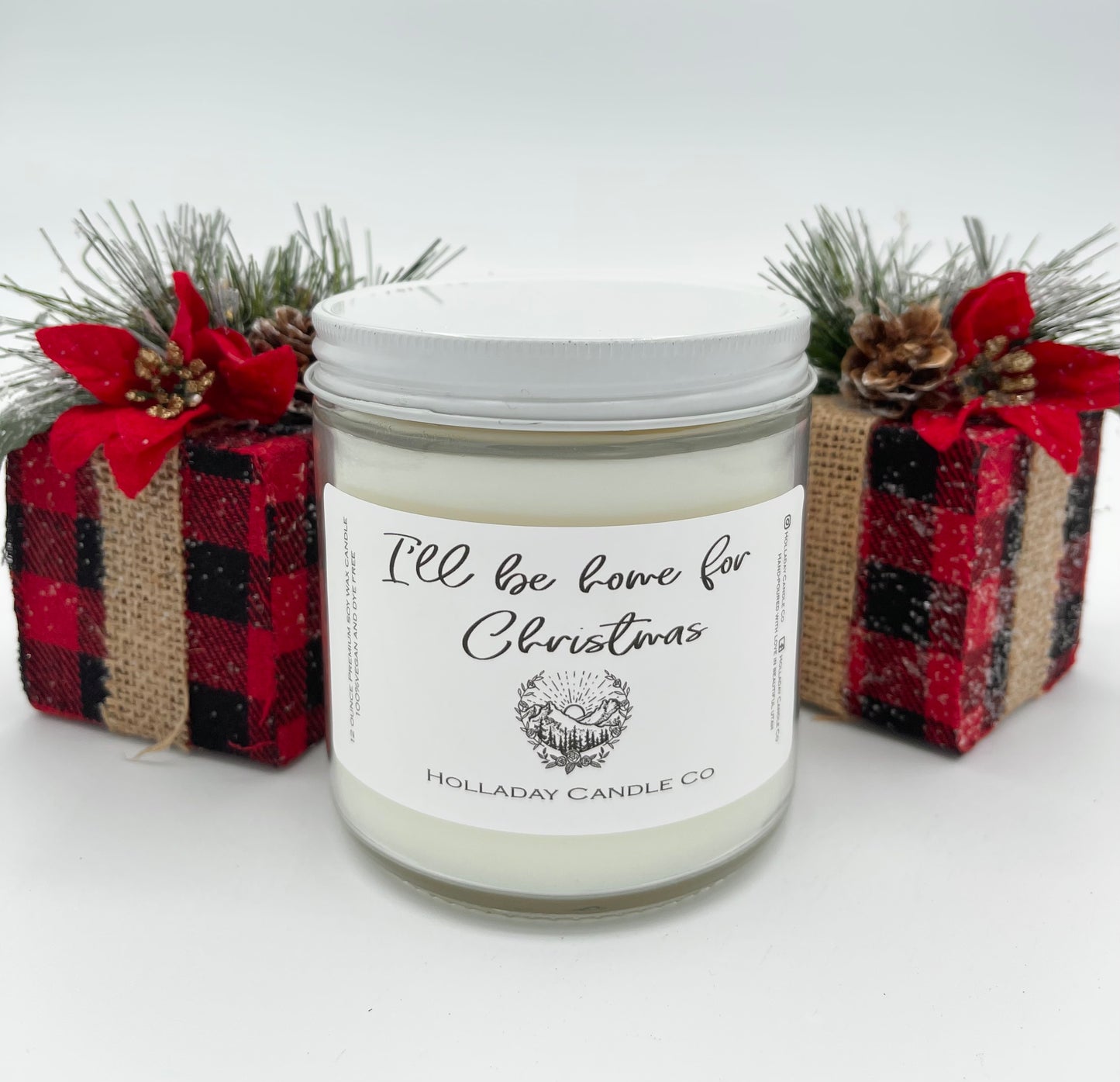 I’ll be home for a Christmas Candle