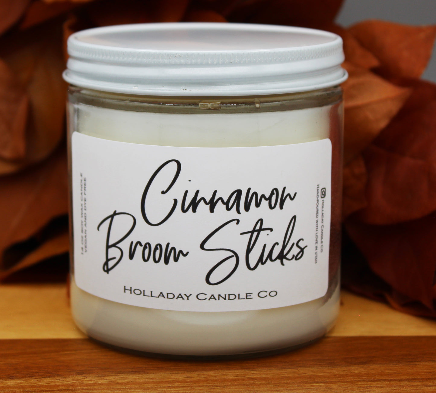 Cinnamon Broomsticks Fall Candle