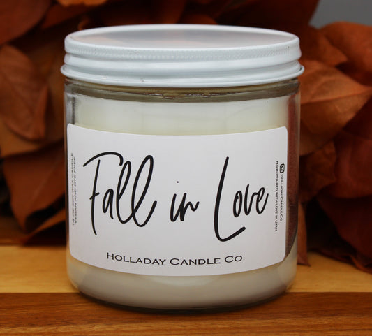 Fall in Love Fall Candle