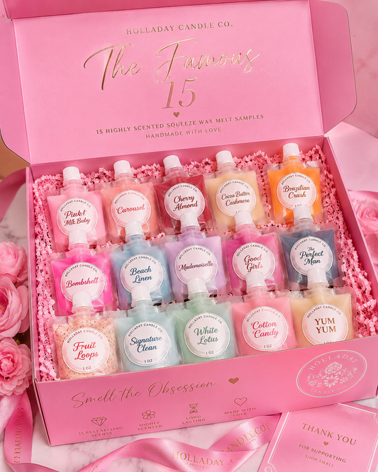 The Famous PINK Mini Sample Box - PRE ORDER SHIP DATE MAY 22TH