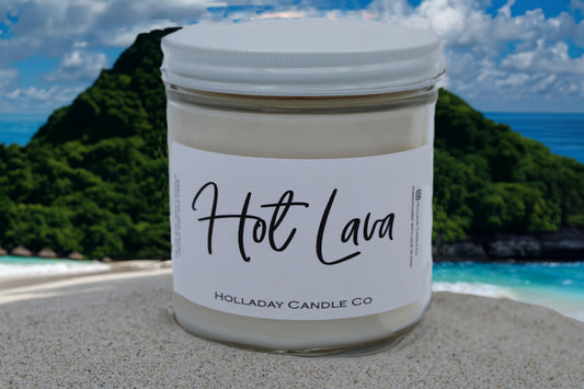 Hot Lava Aromatherapy Candle