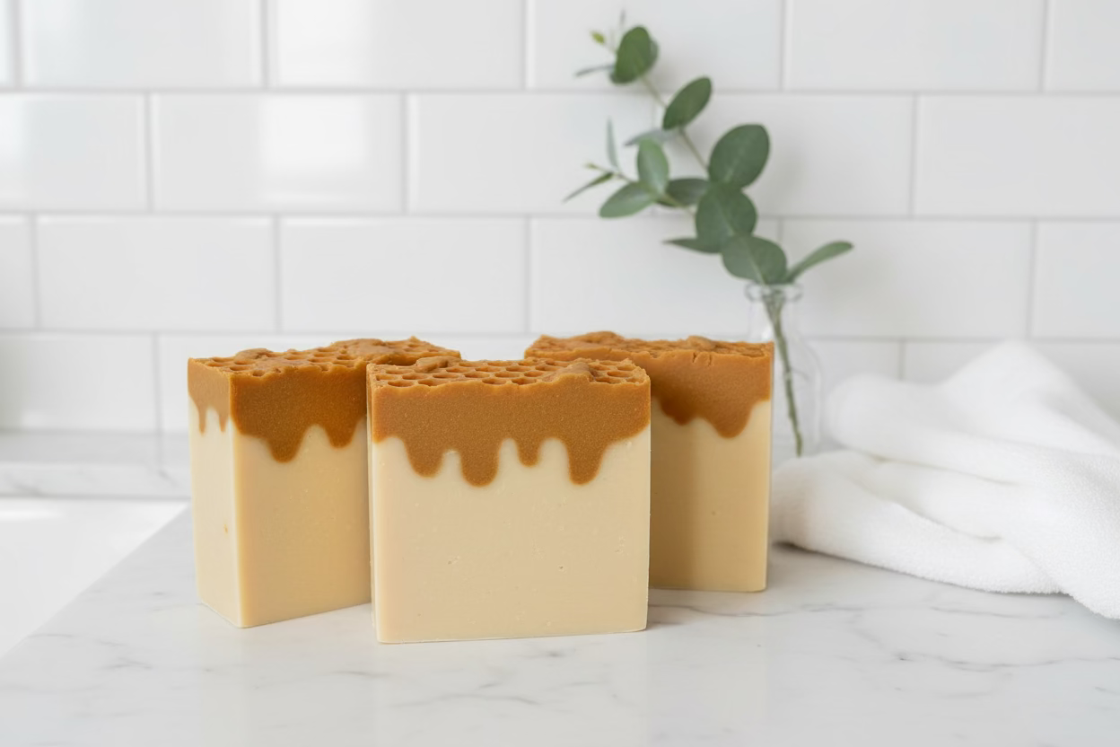 Honey Drizzle Milk Soap