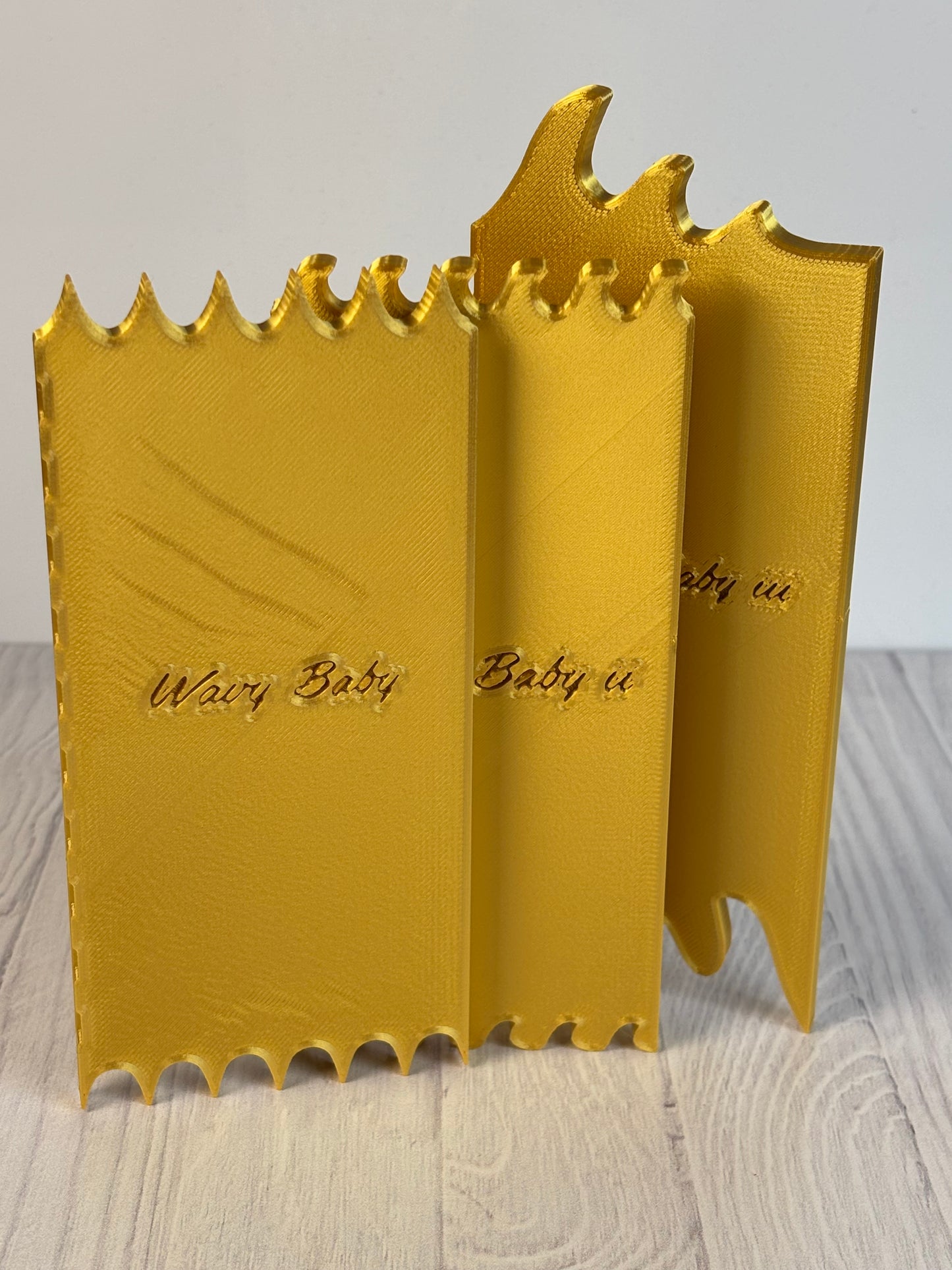 3D Printed Soap Scraper Tool for Cold Process Soap Bars