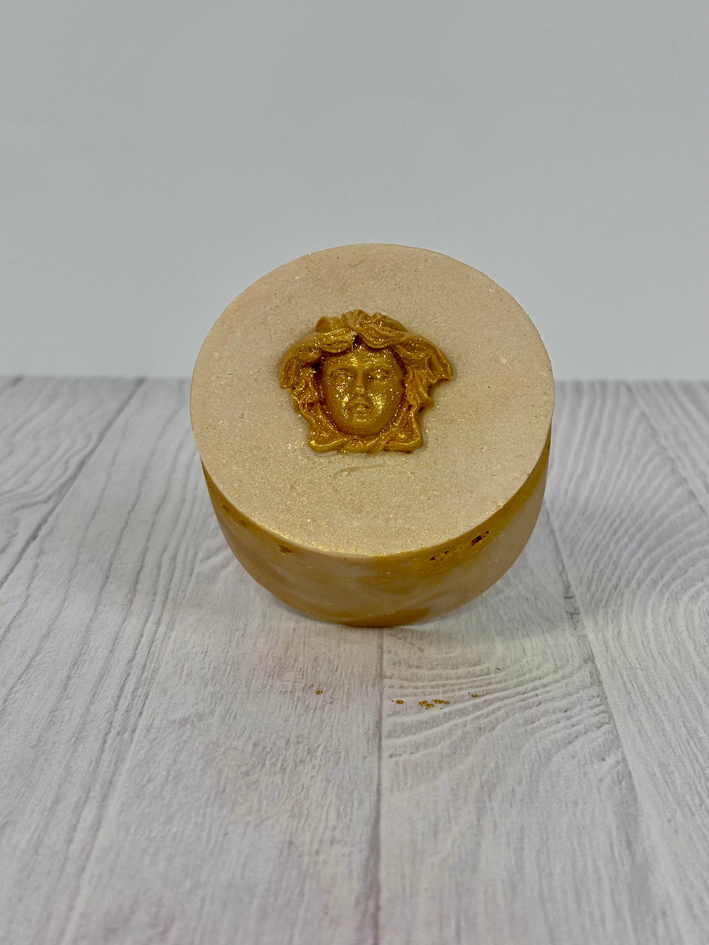 Luxury Medusa Goat Milk Soap | Narcissist Scent | 5 oz Round Bar