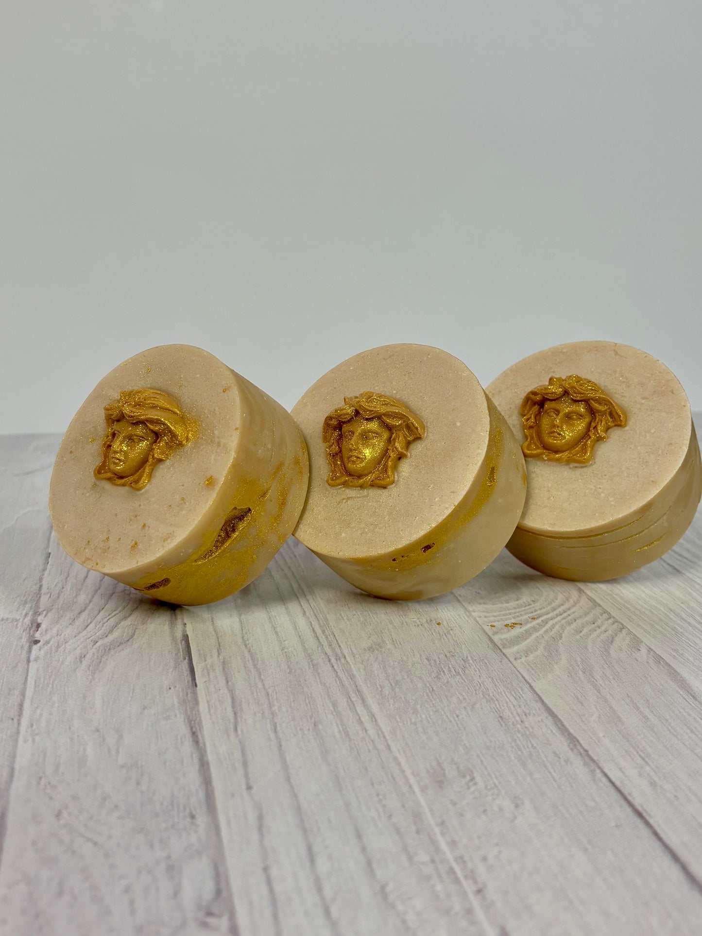 Luxury Medusa Goat Milk Soap | Narcissist Scent | 5 oz Round Bar