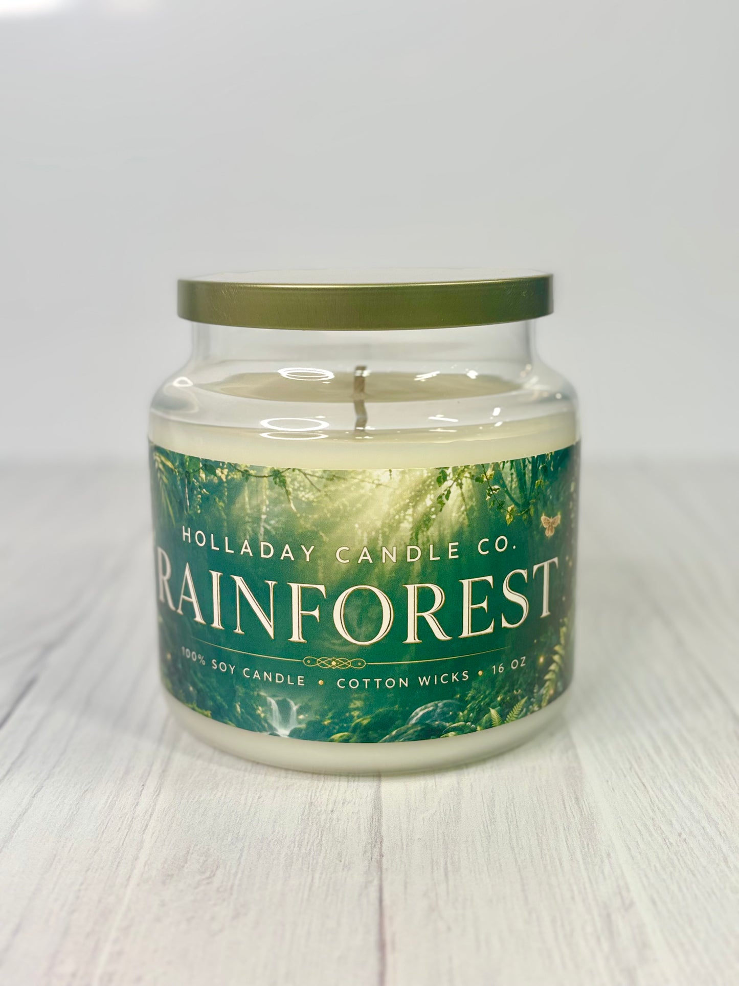 100% Soy Wax Candle | 16 oz Glass Apothecary Jar | Cotton Wicks | Whimsical Collection
