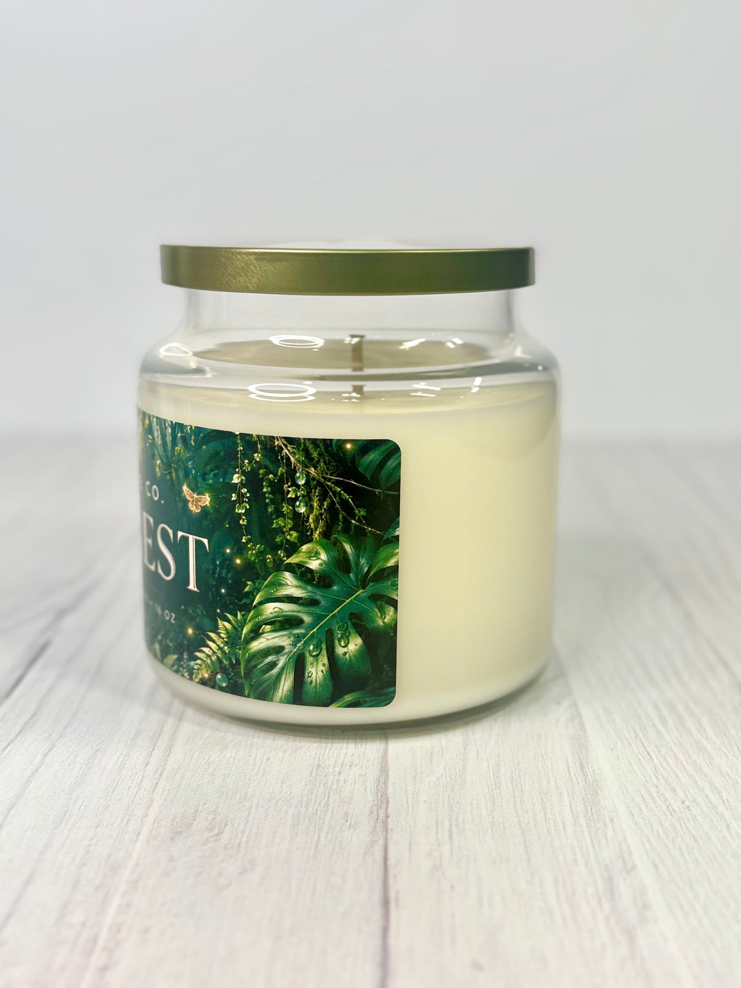 100% Soy Wax Candle | 16 oz Glass Apothecary Jar | Cotton Wicks | Whimsical Collection