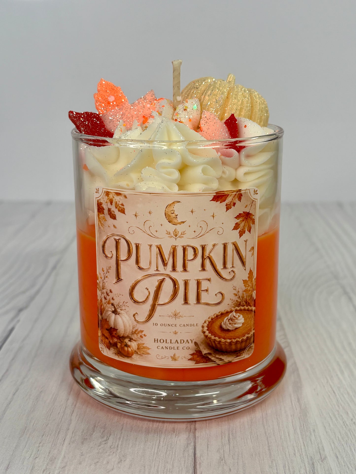 FALL + HALLOWEEN DESSERT CANDLES | 100% SOY | HANDMADE LUXURY CANDLES