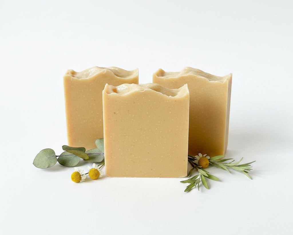 White Tea and Ginger Goat Milk Soap - Pre Order Ship Date June 22