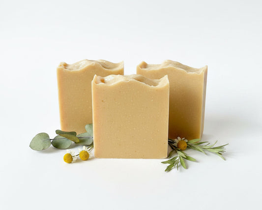 White Tea and Ginger Goat Milk Soap - Pre Order Ship Date June 22
