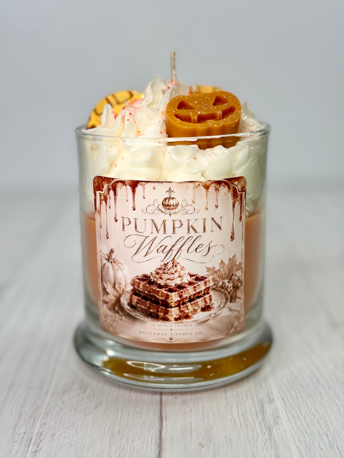 FALL + HALLOWEEN DESSERT CANDLES | 100% SOY | HANDMADE LUXURY CANDLES