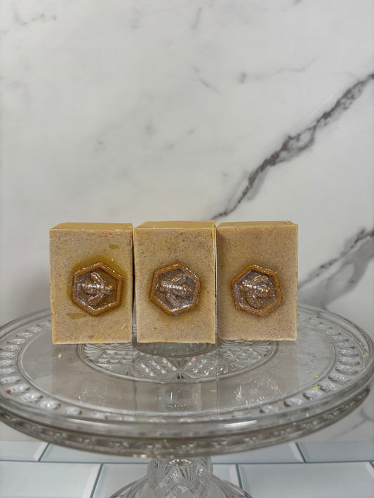 Oatmeal Milk and Honey Cold Process Soap