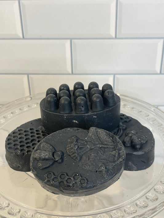 Activated Charcoal Facial Bar with Tea Tree, Lavender, and Tamanu Oils