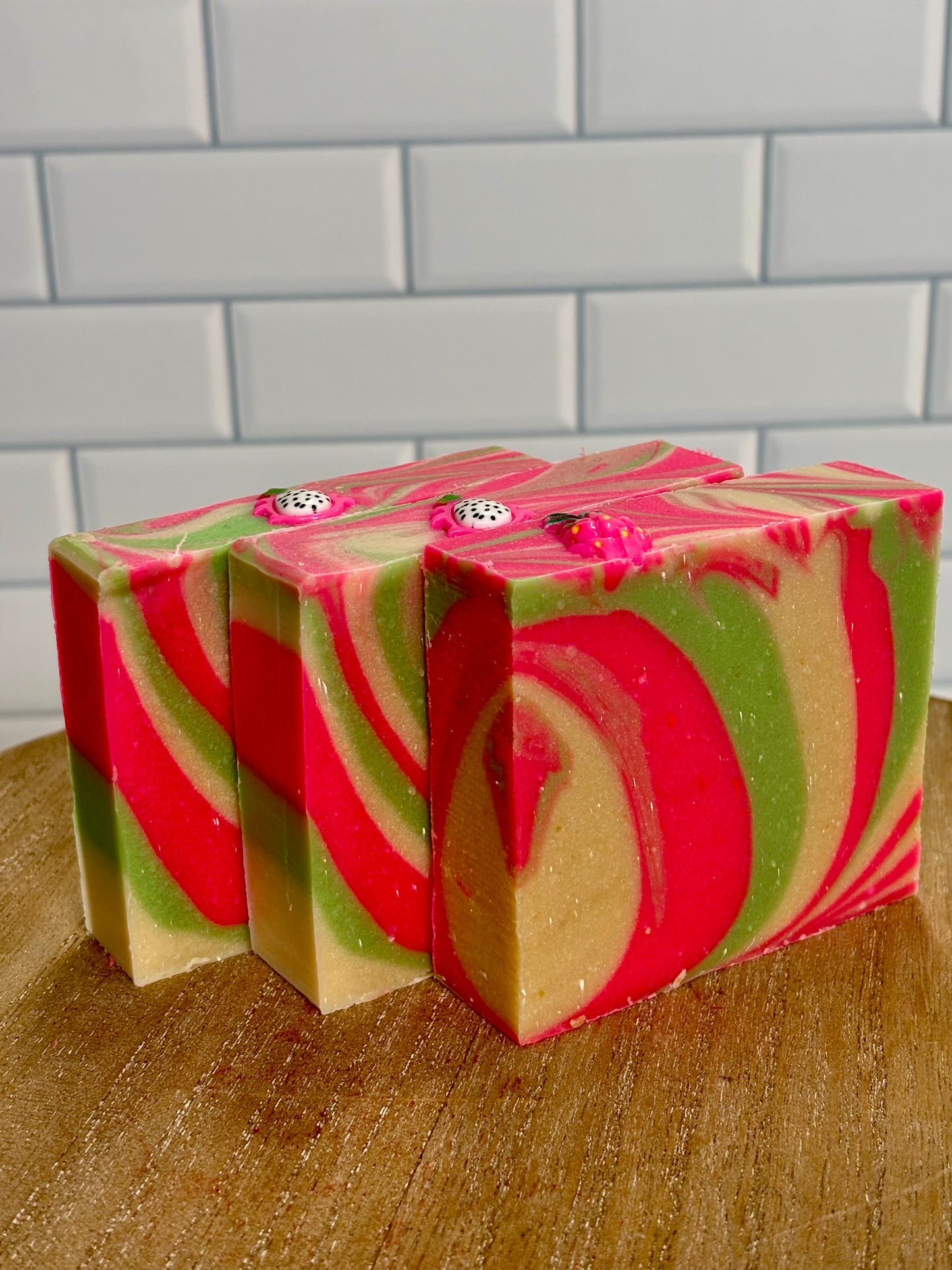 Pink Dragonfruit Coconut Milk Soap