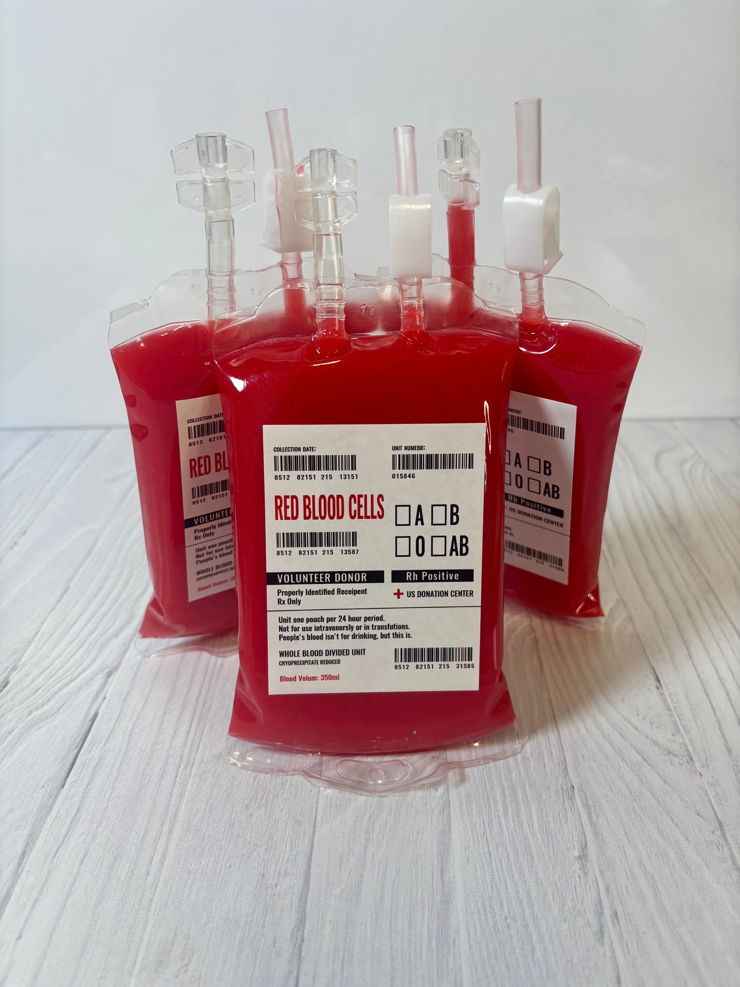 BITE ME BLOOD BAG SQUEEZABLE WAX MELT — 8 OZ