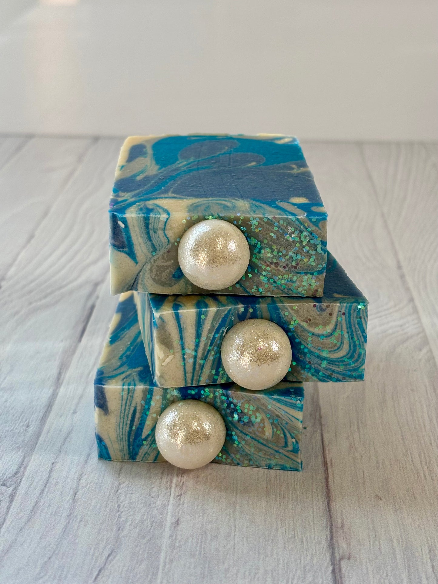 Fresh Snow Cold Process Soap made with Goat Milk and Tallow