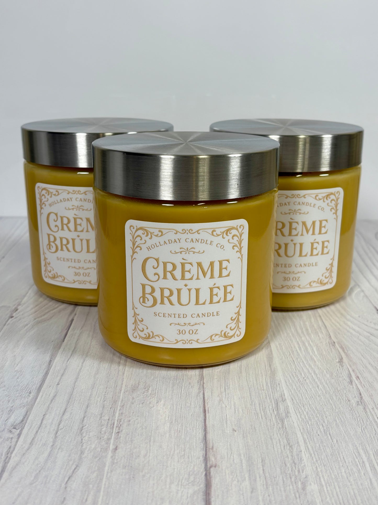 Holladay Candle Co Crème Brûlée Candle