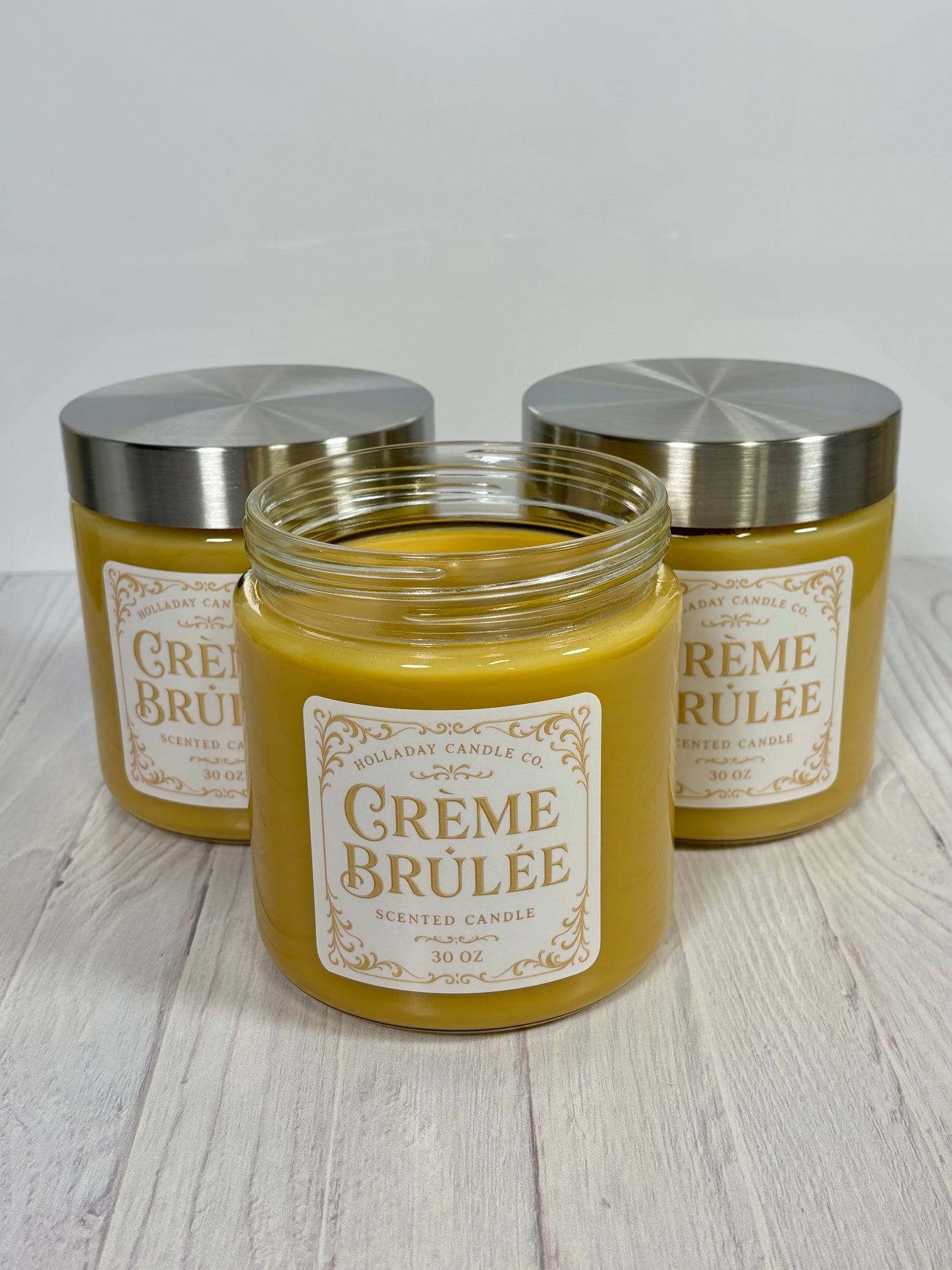 Holladay Candle Co Crème Brûlée Candle