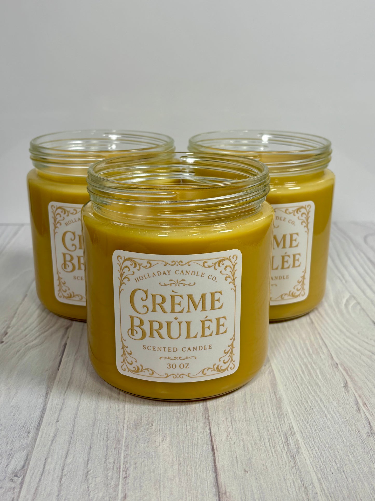 Holladay Candle Co Crème Brûlée Candle