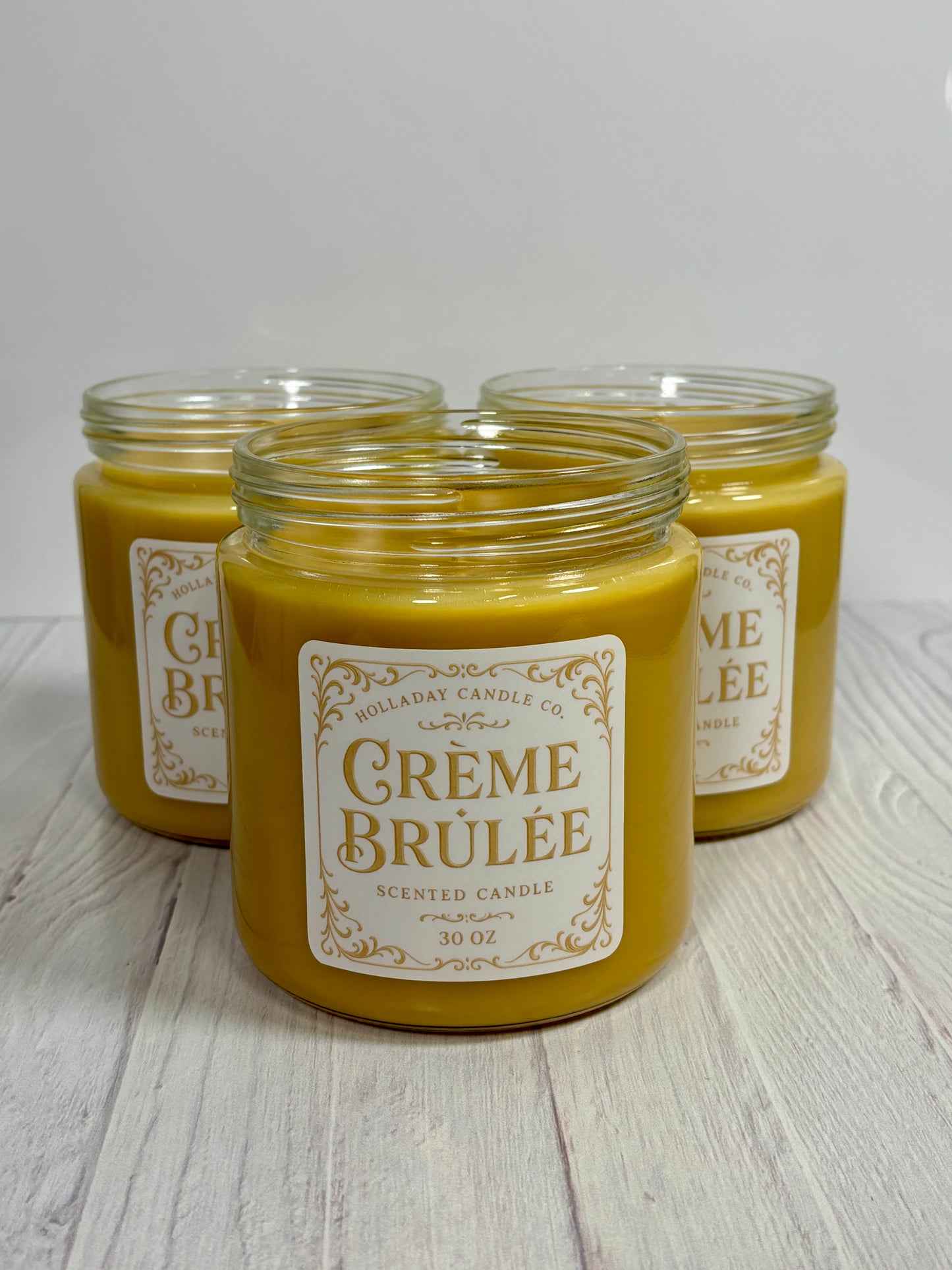 Holladay Candle Co Crème Brûlée Candle