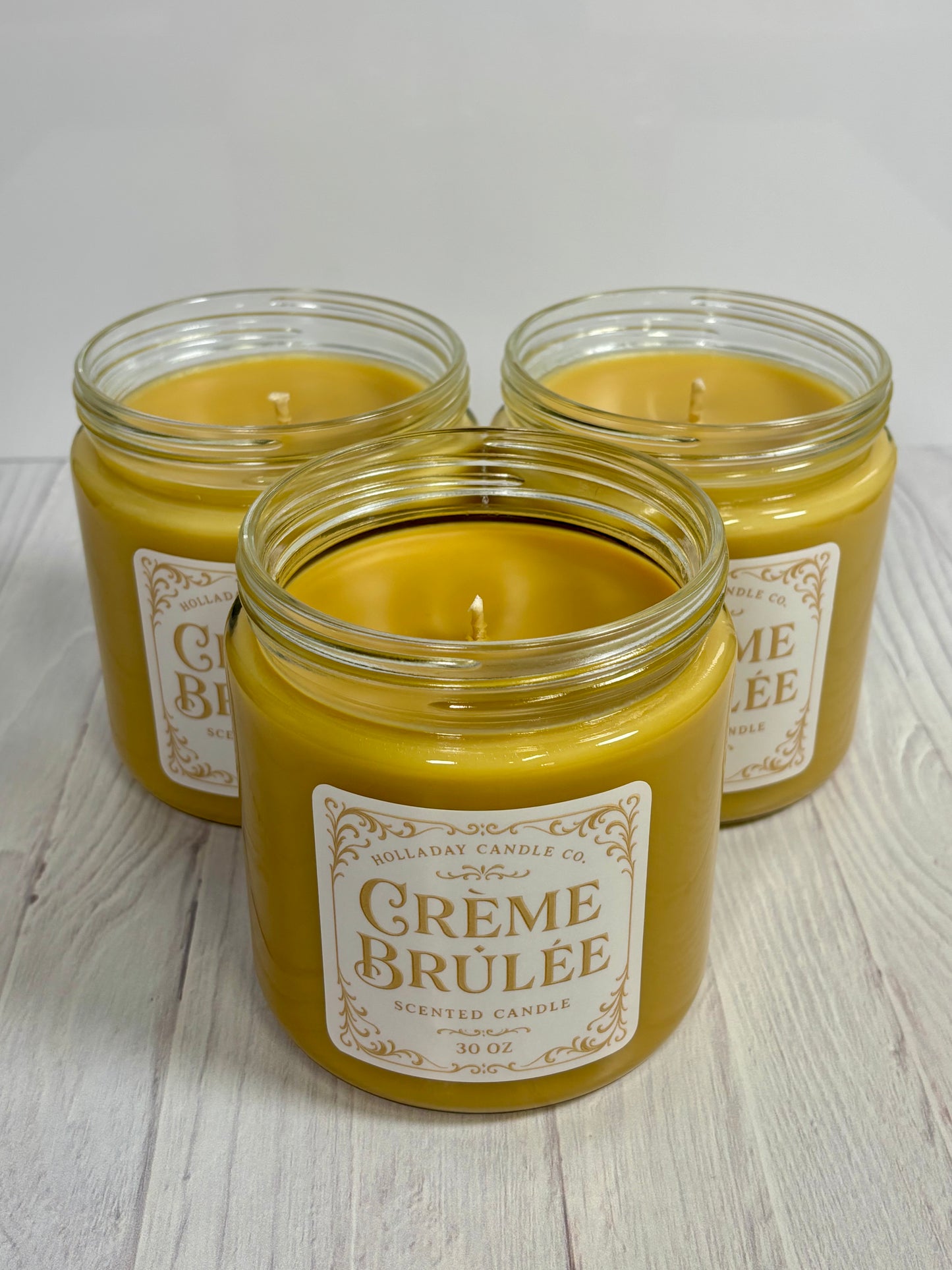 Holladay Candle Co Crème Brûlée Candle