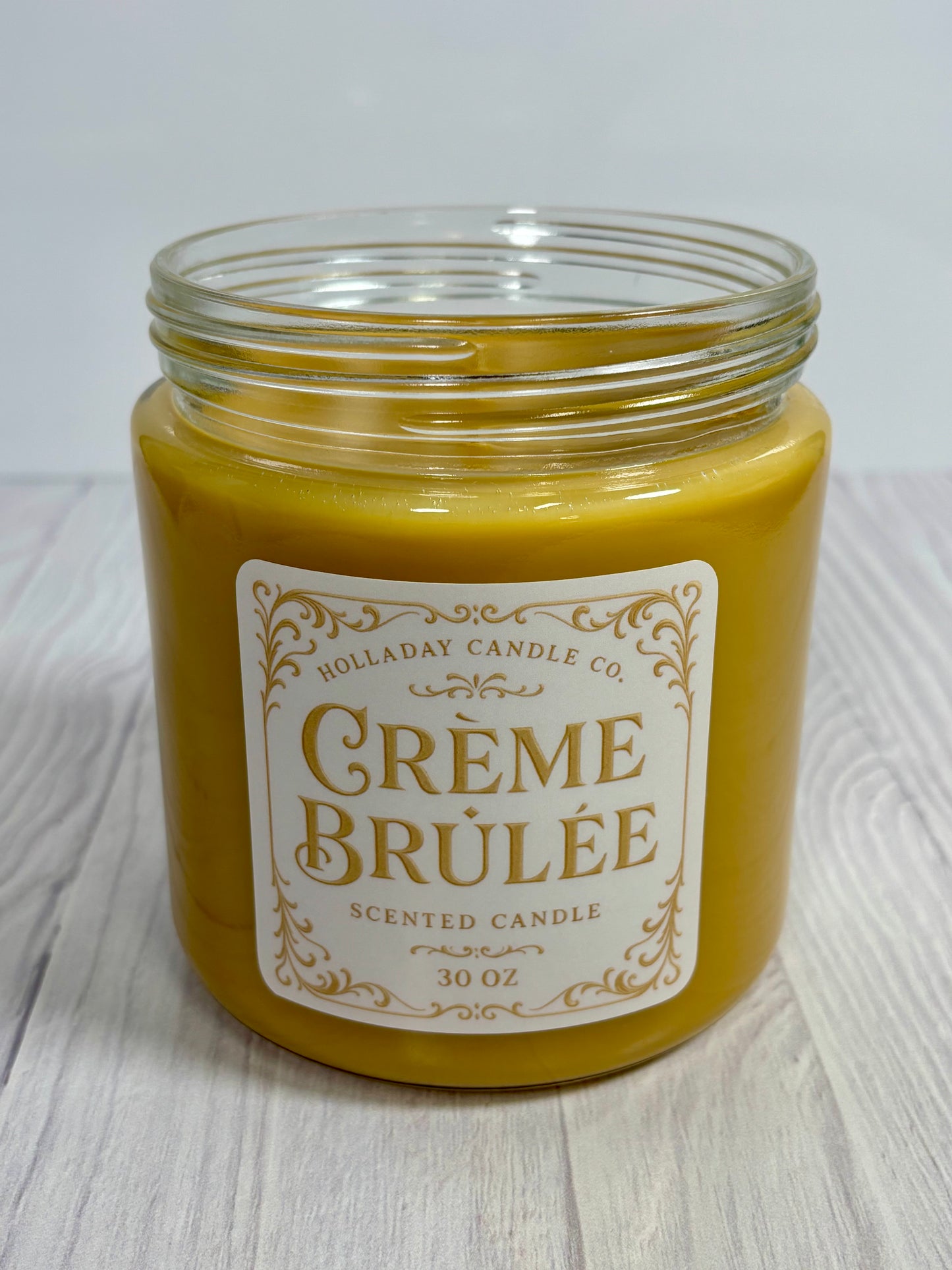 Holladay Candle Co Crème Brûlée Candle
