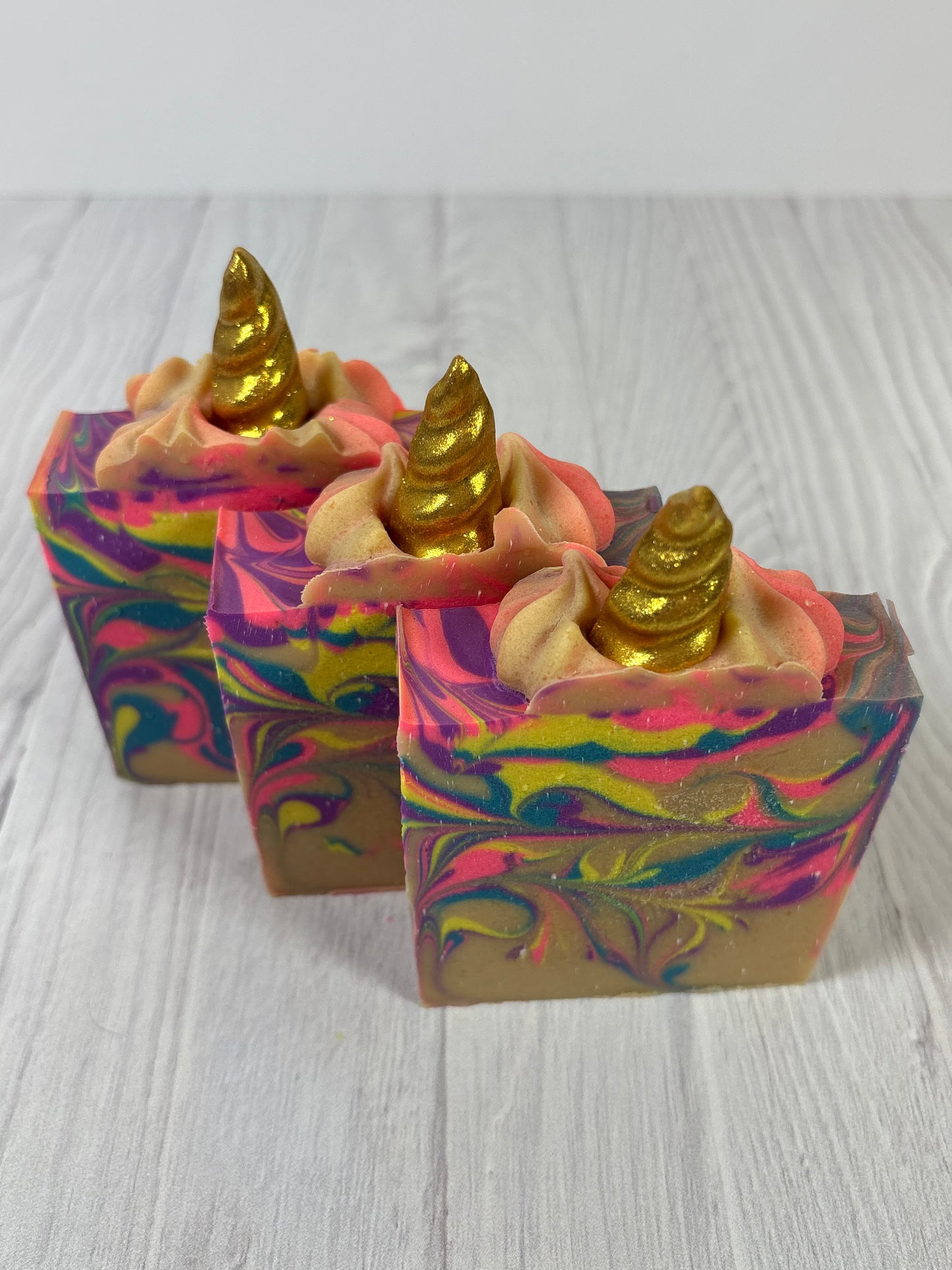 Unicorn Dreams Cold Process Tallow and Goat Milk Soap
