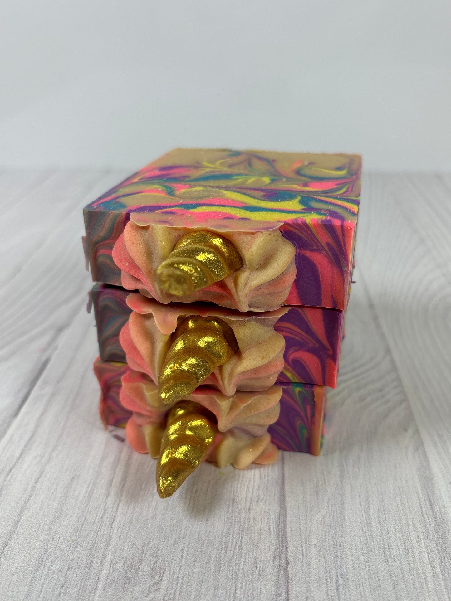 Unicorn Dreams Cold Process Tallow and Goat Milk Soap