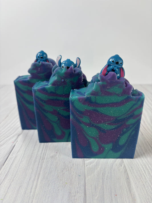 Blueberry Raw Goat Milk and Tallow Cold Process Soap SHIP DATE AUG 22