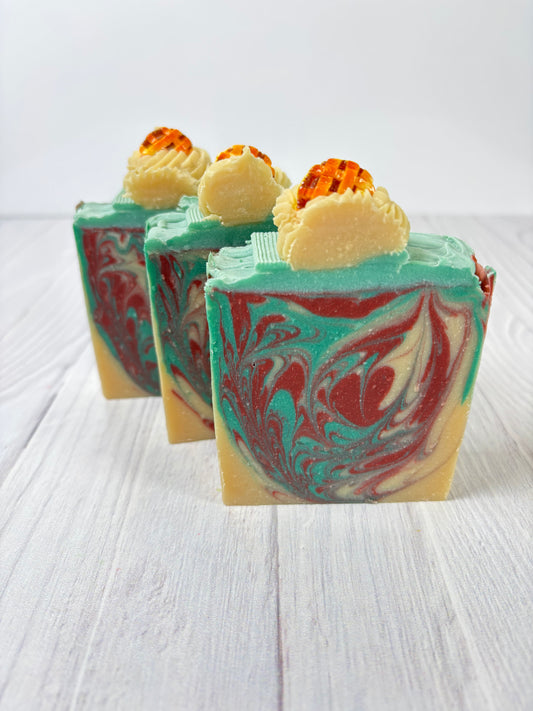 Vegan Apple Pie Cold Process Soap SHIP DATE AUG 12