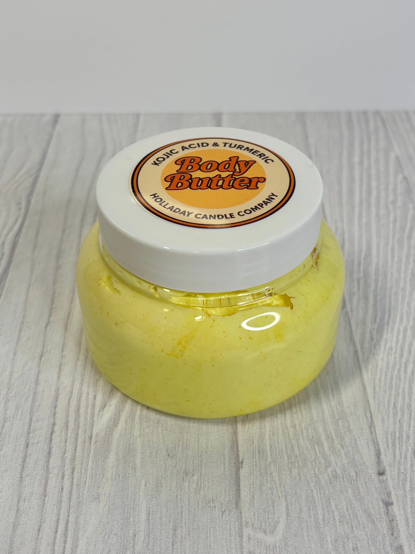 Kojic Acid & Turmeric Sugar Scrub + Body Butter – 8 oz