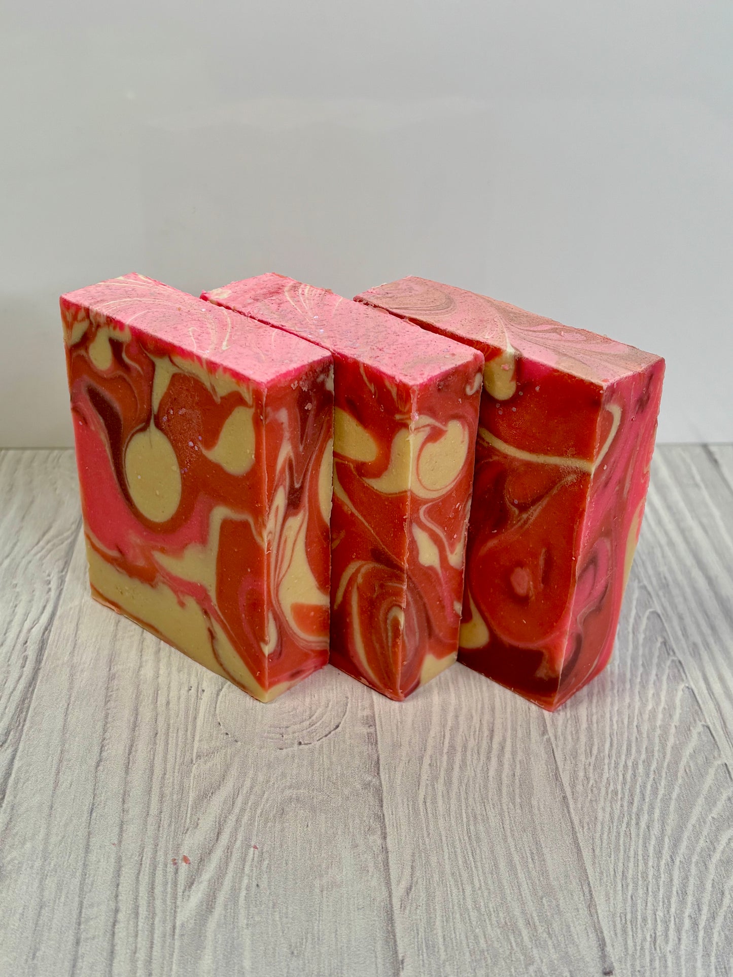 Peppermint Swirl Cold Process Goat Milk & Tallow Soap
