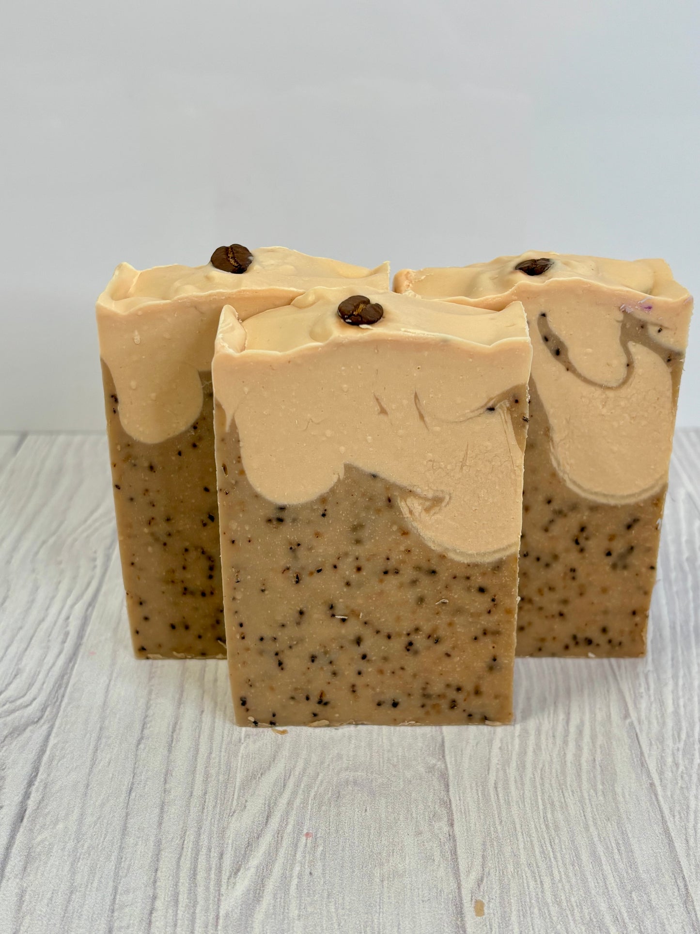 Cream & Coffee Cold Process Goat Milk Tallow Soap