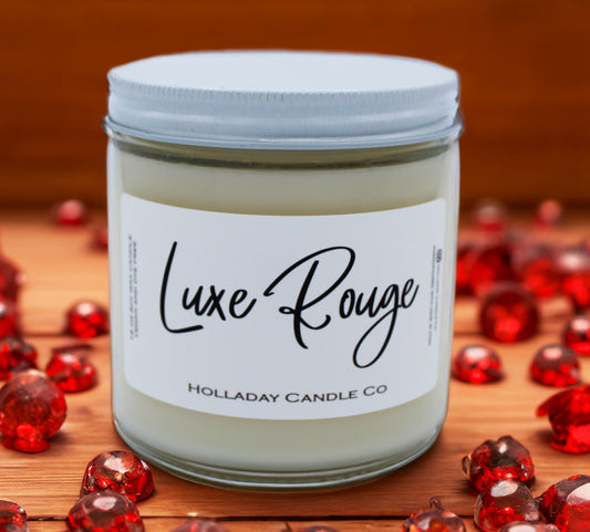 Luxe Rouge Aromatherapy Candle