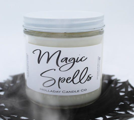 Magic Spells Fall Candle