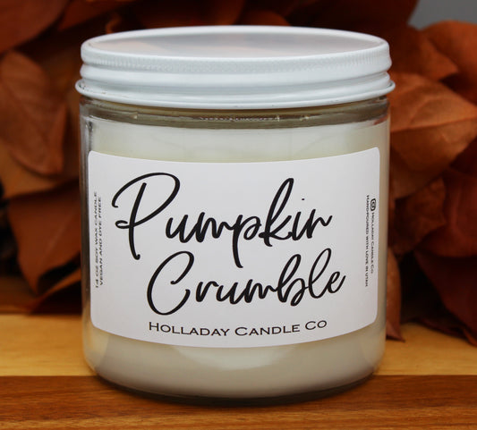 Pumpkin Crumble Fall Candle