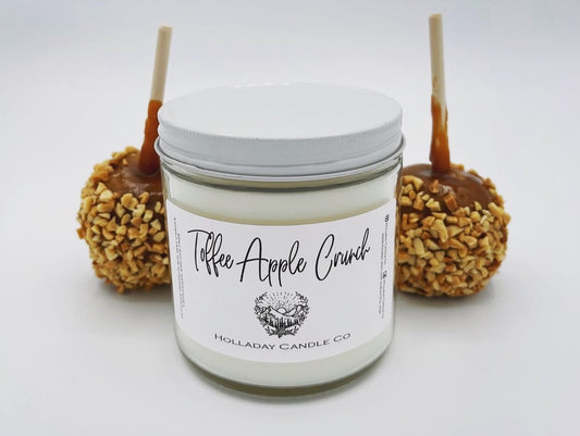 TOFFEE APPLE CRUNCH LUXURY SOY CANDLE | SWEET + DECADENT