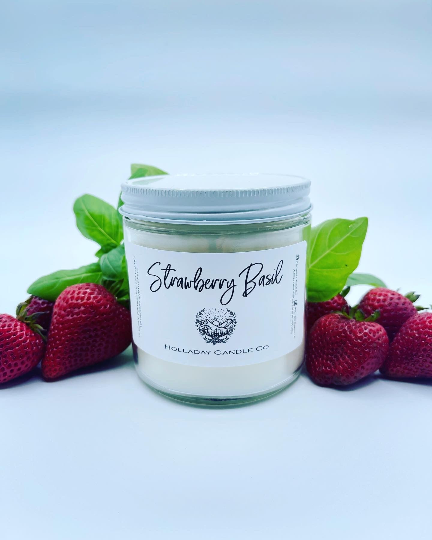 Strawberry Basil Candle