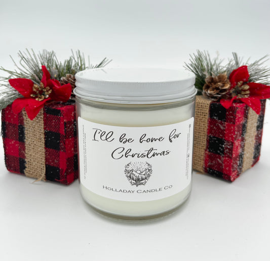 I’ll be home for a Christmas Candle